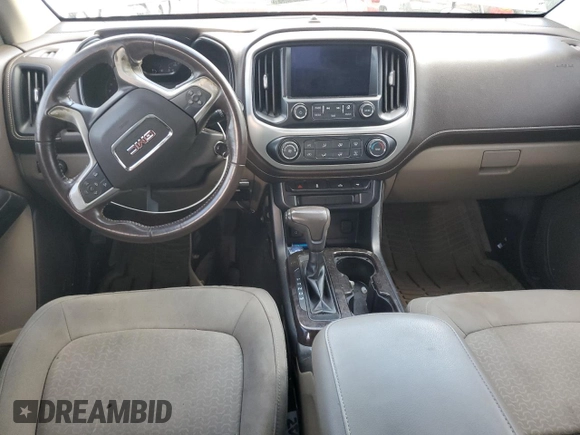 2016 GMC Canyon 2WD SLE with VIN 1GTG5CE33G1152962, listed as a Copart auction lot 74177544 with 0 mi miles and Salvage Title. Bid and sale history available at carsss.com. Image 8.