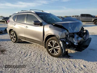 2019 Nissan Rogue SV with VIN JN8AT2MT5KW264590, listed as a Copart auction lot 83818404 with 0 mi miles and Non Repairable. Bid and sale history available at carsss.com. Image 4.