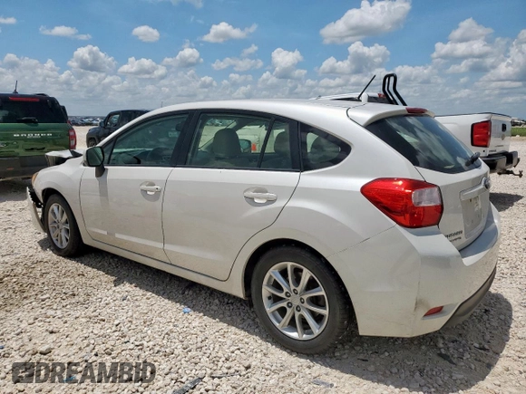 2012 Subaru Impreza Premium with VIN JF1GPAC68CG231570, listed as a Copart auction lot 62942705 with 115,833 mi miles and Salvage title. Bid and sale history available at DreamBid. Image 2.