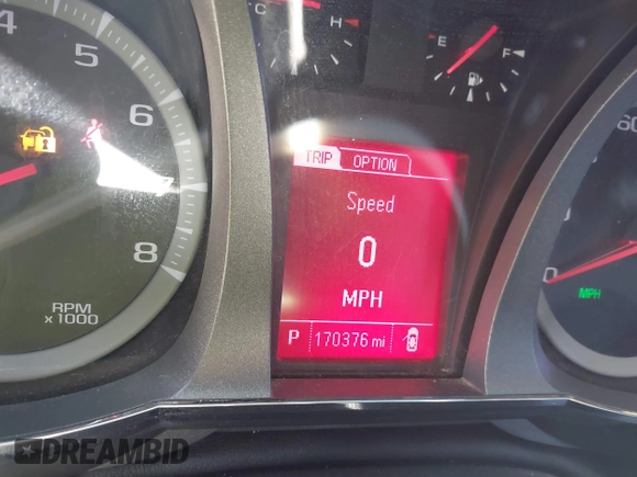 2013 GMC Terrain SLE with VIN 2GKALMEK9D6384214, listed as a IAAI auction lot 41825159 with 170,376 mi miles. Bid and sale history available at carsss.com. Image 7.