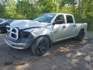 2014 Ram 1500 ST with VIN 1C6RR7ST1ES341214, listed as a Copart auction lot 61917115 with 185,037 mi miles and Salvage title. Bid and sale history available at DreamBid. Image 1.