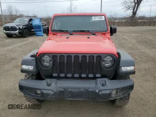 2022 Jeep Wrangler Unlimited Willys with VIN 1C4HJXDN7NW217581, listed as a Copart auction lot 53774355 with 51,126 mi miles and Clean title. Bid and sale history available at DreamBid. Image 5.