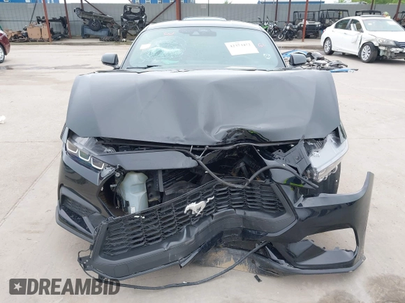 2024 Ford Mustang EcoBoost with VIN 1FA6P8TH1R5105612, listed as a IAAI auction lot 42373472 with 36,594 mi miles and . Bid and sale history available at DreamBid. Image 12.