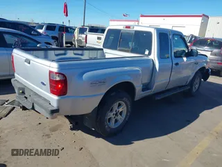 2002 Ford Ranger XL Fleet with VIN 1FTZR45E02PB52573, listed as a IAAI auction lot 41828913 with 221,377 mi miles. Bid and sale history available at carsss.com. Image 4.