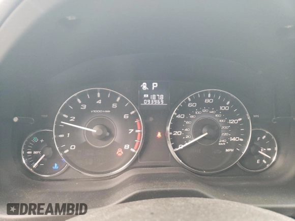 2011 Subaru Legacy Premium with VIN 4S3BMCC66B3249757, listed as a Copart auction lot 87649285 with 93,969 mi miles and Salvage Title. Bid and sale history available at DreamBid. Image 9.