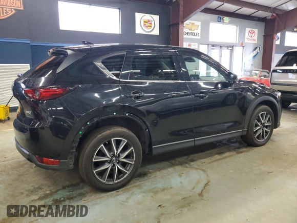 2018 Mazda CX-5 Grand Touring with VIN JM3KFBDM8J0348282, listed as a Copart auction lot 45846805 with 145,414 mi miles and Clean Title. Bid and sale history available at carsss.com. Image 3.