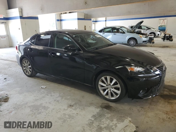 2015 Lexus IS 250 with VIN JTHBF1D25F5081824, listed as a Copart auction lot 60650895 with 96,211 mi miles and Salvage title. Bid and sale history available at DreamBid. Image 4.