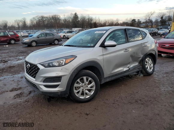 2021 Hyundai Tucson SE with VIN KM8J2CA48MU375176, listed as a Copart auction lot 42849935 with 24,267 mi miles and Salvage Title. Bid and sale history available at carsss.com. Image 1.