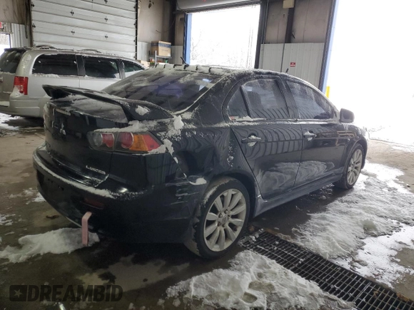 2008 Mitsubishi Lancer GTS z VIN JA3AU86U08U021841, wystawiony jako Copart lot #84734444 z przebiegiem 169 297 mil mil oraz Szkoda całkowita • Salvage title. Historia ofert i sprzedaży dostępna na DreamBid. Obrazek 3.