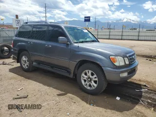 2004 Lexus LX 470 z VIN JTJHT00W743541854, wystawiony jako Copart lot #58053475 z przebiegiem 311 296 mil mil oraz Tytuł czysty. Historia ofert i sprzedaży dostępna na DreamBid. Obrazek 4.