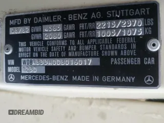 1983 Mercedes-Benz 300 D with VIN WDBAB33A0DB016017, listed as a Copart auction lot 84801634 with 226,074 mi miles and Clean Title. Bid and sale history available at carsss.com. Image 12.