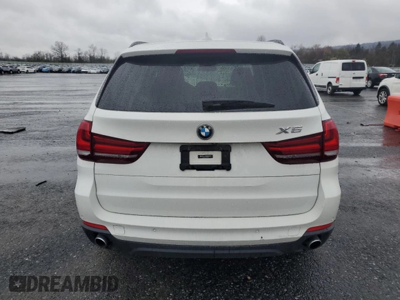 2014 BMW X5 xDrive35i with VIN 5UXKR0C50E0K42458, listed as a Copart auction lot 52069455 with 146,602 mi miles and Salvage Title. Bid and sale history available at carsss.com. Image 6.