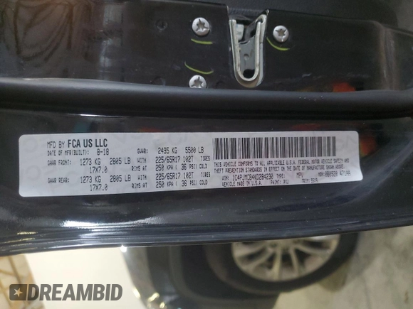 2019 Jeep Cherokee Latitude with VIN 1C4PJMCB4KD284230, listed as a Copart auction lot 57514745 with 107,478 mi miles and Salvage title. Bid and sale history available at DreamBid. Image 13.