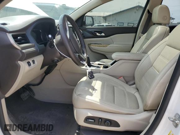 2017 GMC Acadia Denali with VIN 1GKKNXLSXHZ178316, listed as a Copart auction lot 58015355 with 166,540 mi miles and Salvage title. Bid and sale history available at DreamBid. Image 7.