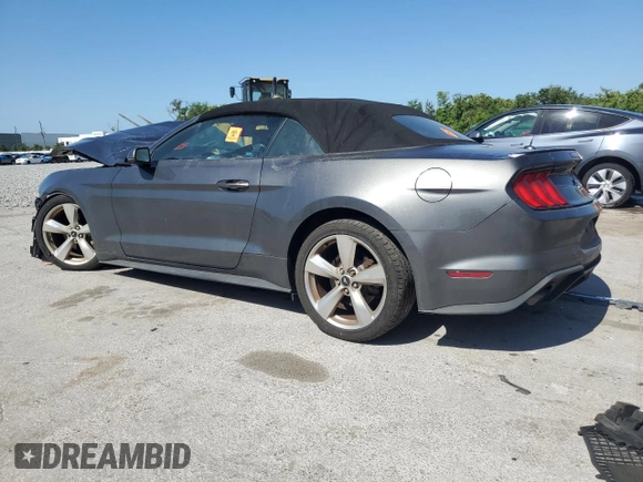 2018 Ford Mustang EcoBoost Premium with VIN 1FATP8UH2J5118715, listed as a Copart auction lot 51994625 with Not Provided miles and Salvage Title. Bid and sale history available at carsss.com. Image 2.