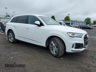 2021 Audi Q7 Premium Plus с VIN WA1LXAF70MD013083, выставлен на аукционе Copart как лот 56216055 с пробегом 71 581 миль миль и Списание • Salvage title. История ставок и продаж доступна на DreamBid. Изображение 4.