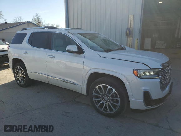 2021 GMC Acadia Denali с VIN 1GKKNPLS8MZ123860, выставлен на аукционе Copart как лот 50782185 с пробегом 38 043 миль миль и Списание • Salvage title. История ставок и продаж доступна на DreamBid. Изображение 4.