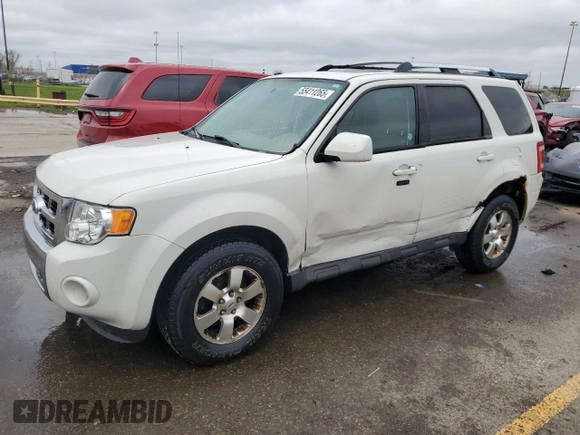 2012 Ford Escape Limited z VIN 1FMCU0E70CKC16216, wystawiony jako Copart lot #55411265 z przebiegiem 224 242 mil mil oraz Czysty tytuł • Clean title. Historia ofert i sprzedaży dostępna na DreamBid. Obrazek 1.