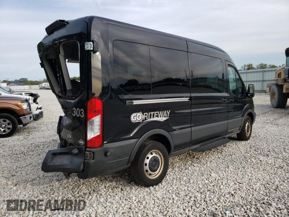 2019 Ford Transit Passenger XL with VIN 1FBZX2CM5KKA11360, listed as a Copart auction lot 73368294 with 270,293 mi miles and Non Repairable. Bid and sale history available at carsss.com. Image 3.