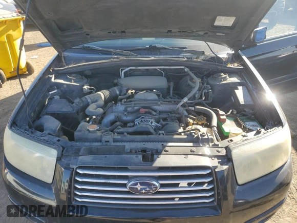 2006 Subaru Forester 2.5 X with VIN JF1SG63666H712505, listed as a Copart auction lot 77462414 with 177,713 mi miles and Salvage Title. Bid and sale history available at carsss.com. Image 12.
