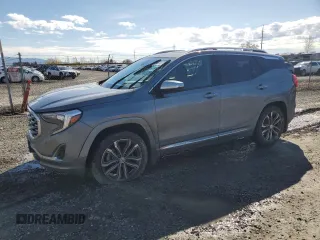 2020 GMC Terrain Denali with VIN 3GKALXEX3LL105993, listed as a Copart auction lot 49669035 with 115,274 mi miles and Salvage title. Bid and sale history available at DreamBid. Image 1.