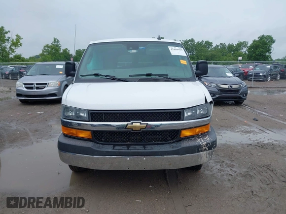 2020 Chevrolet Express Passenger LT with VIN 1GAZGPFG0L1206409, listed as a IAAI auction lot 42489455 with 114,452 mi miles and . Bid and sale history available at DreamBid. Image 12.