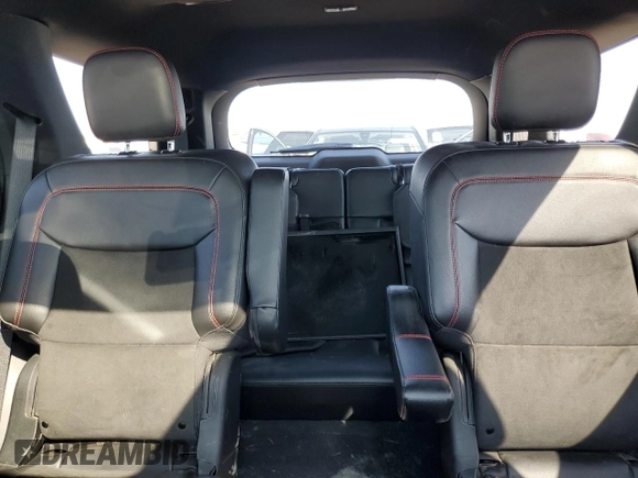 2022 Ford Explorer ST-Line with VIN 1FMSK8KH9NGB05344, listed as a Copart auction lot 45319245 with 25,775 mi miles and Salvage Title. Bid and sale history available at carsss.com. Image 10.
