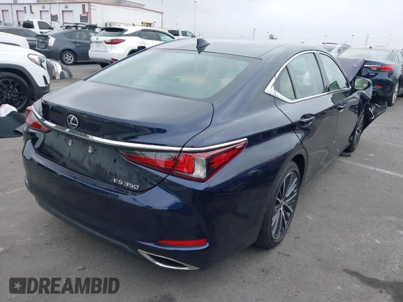 2022 Lexus ES 350 with VIN 58ADZ1B13NU125937, listed as a IAAI auction lot 42361208 with 20,443 mi miles and . Bid and sale history available at DreamBid. Image 4.