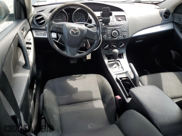 2013 Mazda 3 i SV with VIN JM1BL1TF7D1746631, listed as a Copart auction lot 57361665 with 149,891 mi miles and Salvage title. Bid and sale history available at DreamBid. Image 8.