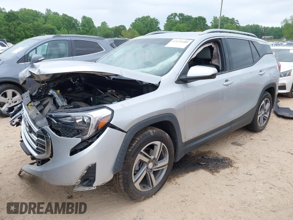 2020 GMC Terrain SLT z VIN 3GKALPEV3LL307876, wystawiony jako IAAI lot #42124480 z przebiegiem Nie podano mil oraz . Historia ofert i sprzedaży dostępna na DreamBid. Obrazek 2.