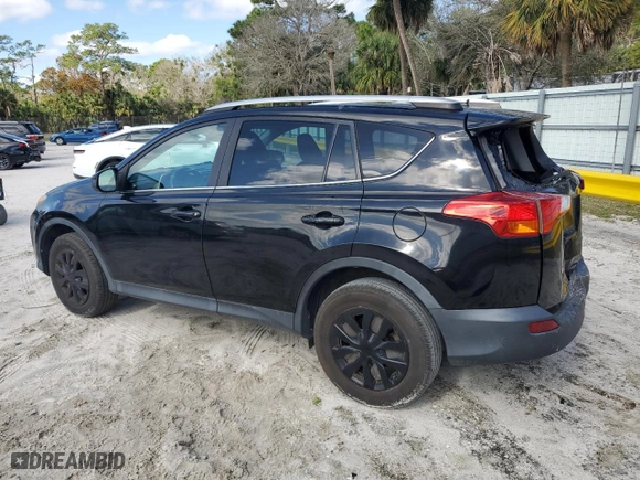2014 Toyota RAV4 LE with VIN 2T3BFREV5EW146252, listed as a Copart auction lot 45379915 with 120,502 mi miles and Salvage Title. Bid and sale history available at carsss.com. Image 2.