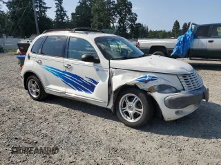 2002 Chrysler PT Cruiser Limited with VIN 3C8FY68B52T257686, listed as a Copart auction lot 59293065 with 252,383 mi miles and Salvage title. Bid and sale history available at DreamBid. Image 4.