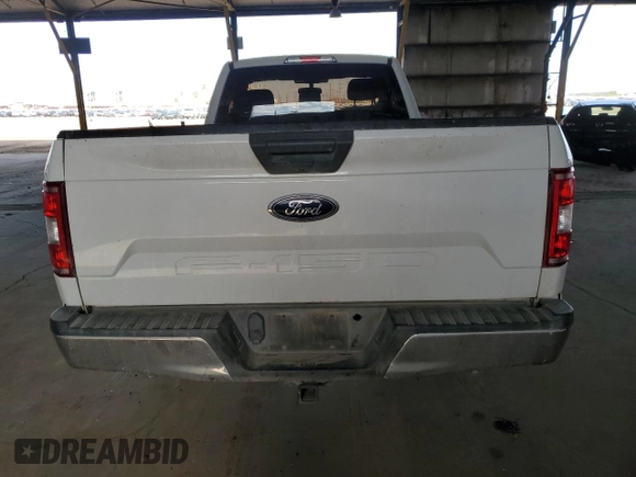 2019 Ford F-150 XL with VIN 1FTMF1C57KKD66154, listed as a Copart auction lot 55682045 with 95,415 mi miles and Clean Title. Bid and sale history available at carsss.com. Image 6.