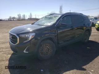 2021 GMC Terrain SLE z VIN 3GKALTEV7ML367301, wystawiony jako Copart lot #54595345 z przebiegiem 56 397 mil mil oraz Szkoda całkowita • Salvage title. Historia ofert i sprzedaży dostępna na DreamBid. Obrazek 1.