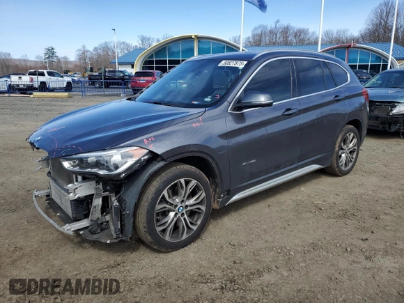 2016 BMW X1 xDrive28i z VIN WBXHT3Z39G4A50798, wystawiony jako Copart lot #50827875 z przebiegiem 114 178 mil mil oraz Szkoda całkowita • Salvage title. Historia ofert i sprzedaży dostępna na DreamBid. Obrazek 1.