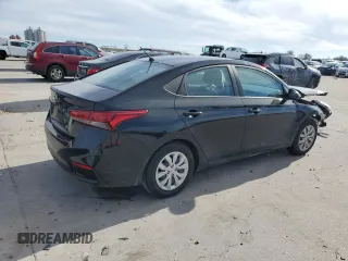 2021 Hyundai Accent SE with VIN 3KPC24A60ME151046, listed as a Copart auction lot 72767382 with 36,466 mi miles. Bid and sale history available at carsss.com. Image 3.