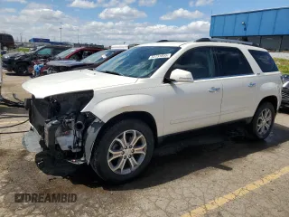 2013 GMC Acadia SLT z VIN 1GKKRRKD9DJ239103, wystawiony jako Copart lot #53731855 z przebiegiem 50 213 mil mil oraz Tytuł czysty. Historia ofert i sprzedaży dostępna na DreamBid. Obrazek 1.