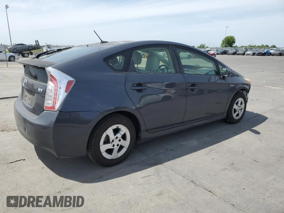 2012 Toyota Prius One with VIN JTDKN3DU6C5386312, listed as a Copart auction lot 53995805 with 113,706 mi miles and Salvage Title. Bid and sale history available at carsss.com. Image 3.