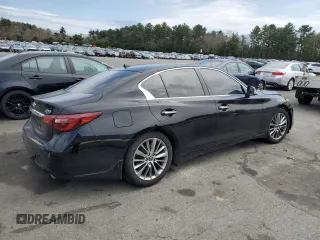 2019 Infiniti Q50 Luxe с VIN JN1EV7AR5KM551925, выставлен на аукционе Copart как лот 54117415 с пробегом 80 177 миль миль и Списание • Salvage title. История ставок и продаж доступна на DreamBid. Изображение 3.