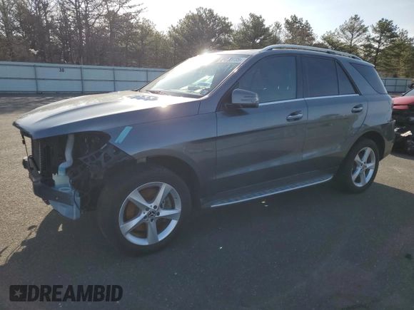 2019 Mercedes-Benz GLE 400 with VIN 4JGDA5GB4KB212891, listed as a Copart auction lot 51730735 with 77,710 mi miles and Salvage title. Bid and sale history available at DreamBid. Image 1.