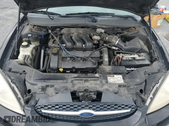 2001 Ford Taurus SEL with VIN 1FAFP56S01A258399, listed as a Copart auction lot 58963115 with 162,989 mi miles and Salvage title. Bid and sale history available at DreamBid. Image 11.
