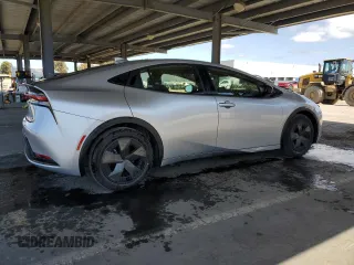2024 Toyota Prius LE with VIN JTDACAAU0R3022627, listed as a Copart auction lot 52448545 with 24,546 mi miles and Salvage Title. Bid and sale history available at carsss.com. Image 3.