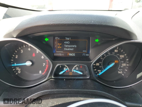 2019 Ford Escape SE z VIN 1FMCU9GD8KUB91172, wystawiony jako Copart lot #58533265 z przebiegiem 111 175 mil mil oraz Szkoda całkowita • Salvage title. Historia ofert i sprzedaży dostępna na DreamBid. Obrazek 9.