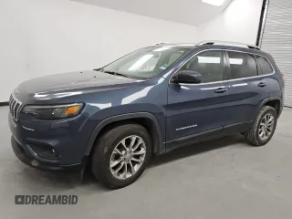 2020 Jeep Cherokee Latitude Plus with VIN 1C4PJLLB6LD653472, listed as a Copart auction lot 50411365 with 124,914 mi miles and Clean Title. Bid and sale history available at carsss.com. Image 1.