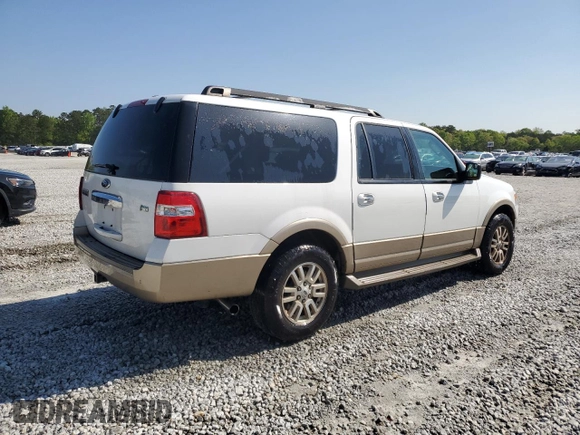 2014 Ford Expedition Max XLT with VIN 1FMJK1J57EEF26923, listed as a Copart auction lot 52284765 with 192,074 mi miles and Salvage Title. Bid and sale history available at DreamBid. Image 3.