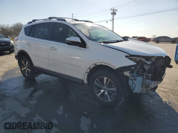 2018 Toyota RAV4 XLE with VIN JTMWFREV3JJ726836, listed as a Copart auction lot 50653545 with 108,223 mi miles and Salvage Title. Bid and sale history available at DreamBid. Image 4.