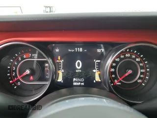 2019 Jeep Wrangler Unlimited Rubicon с VIN 1C4HJXFN0KW522915, выставлен на аукционе Copart как лот 56660465 с пробегом 58 069 миль миль и Чистый • Clean title. История ставок и продаж доступна на DreamBid. Изображение 9.