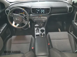 2020 Kia Sportage LX with VIN KNDPMCAC6L7806031, listed as a Copart auction lot 48813455 with 48,230 mi miles and Salvage Title. Bid and sale history available at carsss.com. Image 8.