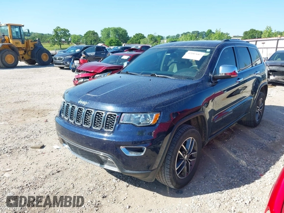 2017 Jeep Grand Cherokee Limited with VIN 1C4RJEBG9HC677036, listed as a IAAI auction lot 42187687 with 127,802 mi miles and . Bid and sale history available at DreamBid. Image 17.