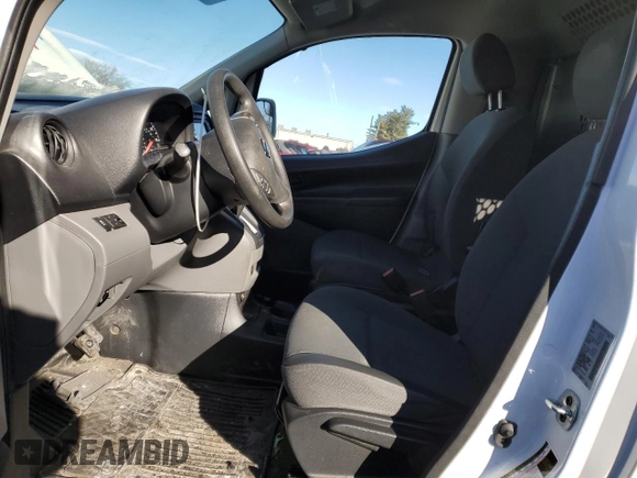 2019 Nissan NV200 S with VIN 3N6CM0KN9KK697218, listed as a Copart auction lot 61312095 with 111,543 mi miles and Salvage title. Bid and sale history available at DreamBid. Image 7.